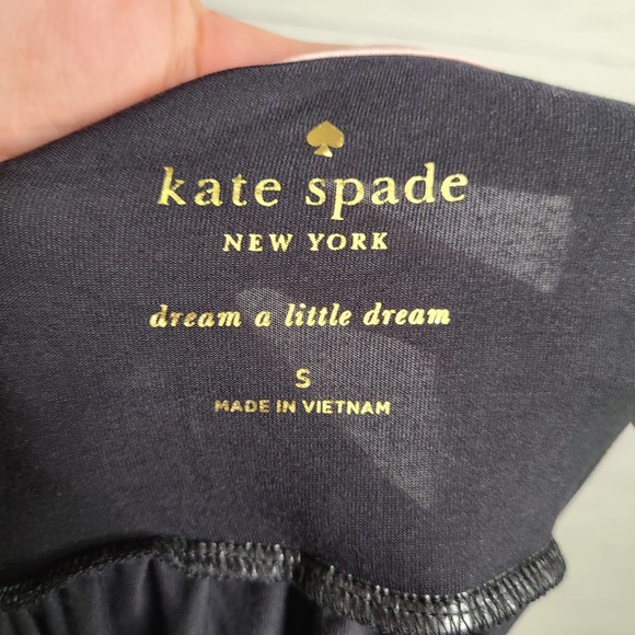 Kate Spade Satin Bow Modal Jersey Cropped Pajama Set - Picture 12 of 12